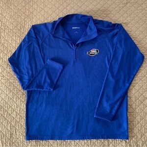 Sport-Tek Blue NASCAR Embroidered Pullover
